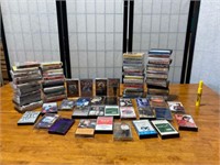 Box Lot of Asst. Cassette Tapes