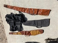 (3pcs) Soft Sided Rifle Cases & Black