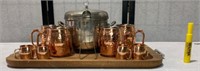 Nice Bar Set - Moscow Mules Cups, 4