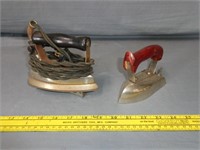 Lot of 2 Electric Irons