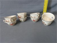 Set of 8 Johnson Bros Cups