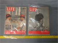 2 Life Magazines - 1948