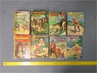 Lot of 8 Vintage Teen Novel Books