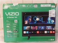 Used Vizio 24 inch Smart TV with remote tested