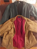 2 jackets one with hood clean size 3x