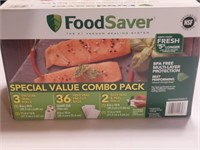 New box of food saver bags