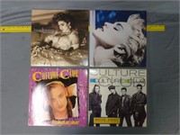 2 Madonna and 2 Culture Club Albums