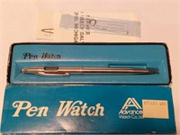 Pen watch needs batteries as is