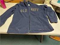 Old Navy zip/hooded (no draw string) size XL good