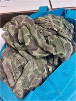 Camouflage mesh blind