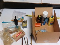 Miscellaneous lot reloading items oils and more