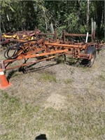 10' Cultivator with Spring Harrows
