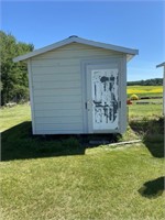 10'x15' Shed on Wood Skids - No Contents