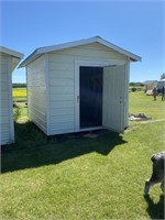 10'x12' Shed on Wood Skids - No Contents