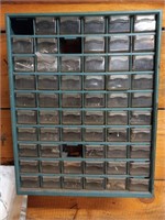 Wall Storage Container and Contents