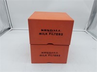 Kendal Milk Filters Plastic boxes