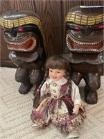 Set of Tiki Banks & Doll