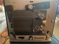 Bell & Howell 8MM Projector w/original shipping bx