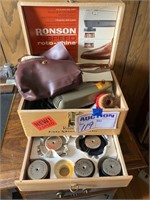 Vintage Ronson 2 speed Roto-Shine Kit w/Attachment