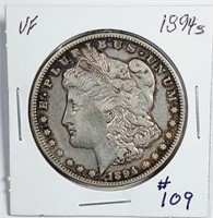 1894-S  Morgan Dollar   VF