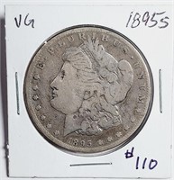 1895-S  Morgan Dollar   VG