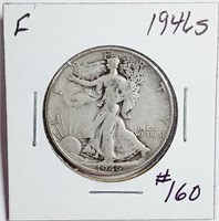 1946-S  Walking Liberty Half Dollar   F