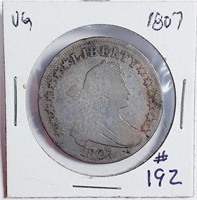 1807  Draped Bust Half Dollar   VG
