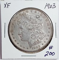 1903  Morgan Dollar   XF
