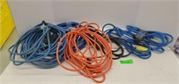 8 misc. sized Extension Cords