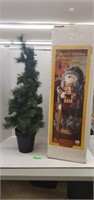 Small Christmas Tree and Snowman Decoration,