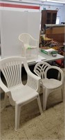 Plastic Chairs - Small 14"x11"x20", Medium is