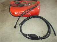 boat gas tank and extra gas line