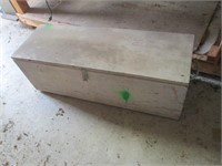 wooden toolbox with insert tray