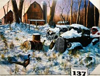 24" x 36" Winter Haven by Jim Hansel Canvas Print