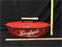 NOS Leinenkugel's Beer Canoe-B-Q Charcoal Grill