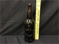 Early Embossed Beer Bottle BORN & CO COLUMBUS OHIO