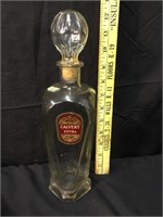 Vintage CALVERT EXTRA Whiskey Bottle