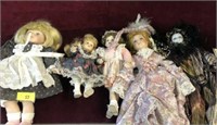 GROUP OF ASSORTED DOLLS