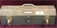 CRAFTSMAN TOOL BOX, SOCKETS, MISC