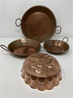 Copper Bake Set and Mold