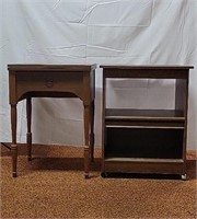 Sewing Cabinet & Microwave Cart