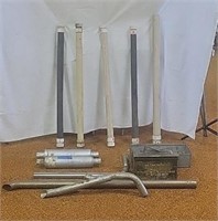 Mufflers, Exhaust Pipes, Cartridge Box & Wire