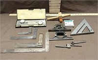 Calipers, Squares, Assorted Lot