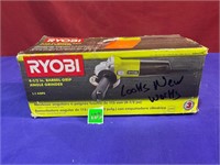 Ryobi Tested+Runs 4-1/2" Barrel Grip Angle Grinder