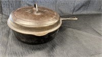 #8 Griswold Cast Iron Pan w/ lid