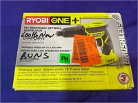 Ryobi Tested+Runs 18v Brushless Drywall Screw Gun