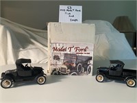 1925 Model T Ford Pickup And Coupe
