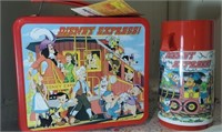 Disney Express metal lunch box and thermos