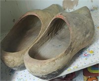 Wooden Dutch shoes