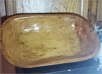 Nice butternut wood dough bowl